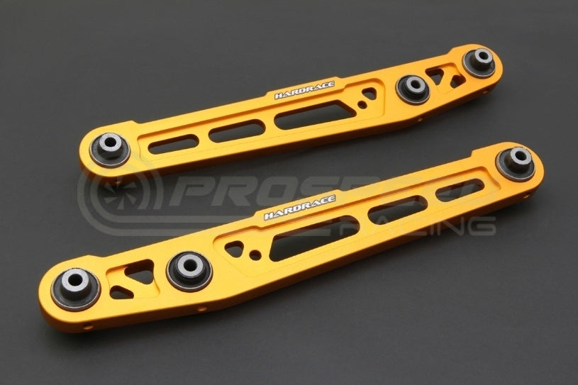 Hardrace Rear Lower Control Arm Gold - Honda Civic EK3/4/5/9, EJ6/7/8/9, EM1 40mm Shock) 7112-G