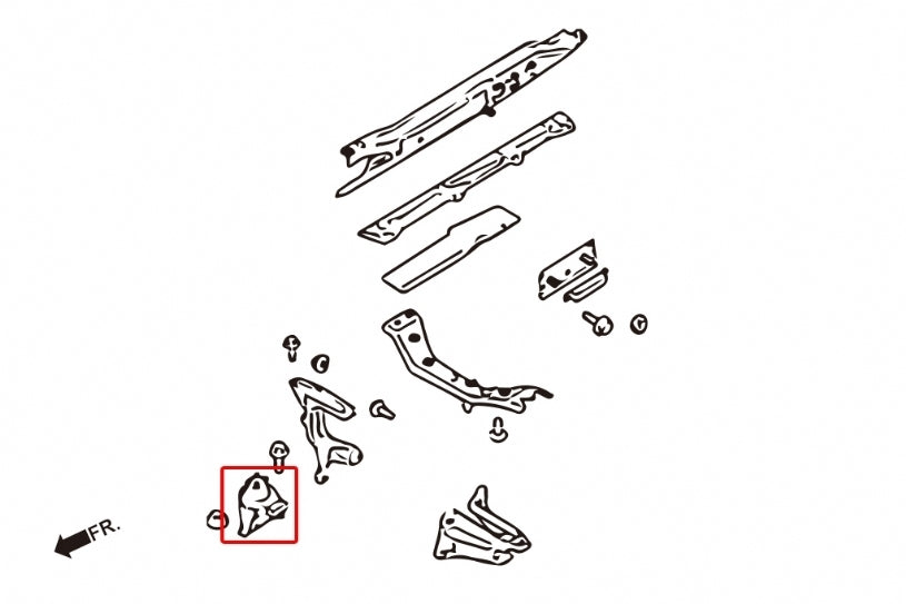 Hardrace Hardened Engine Mount 2Pcs Set (Street)