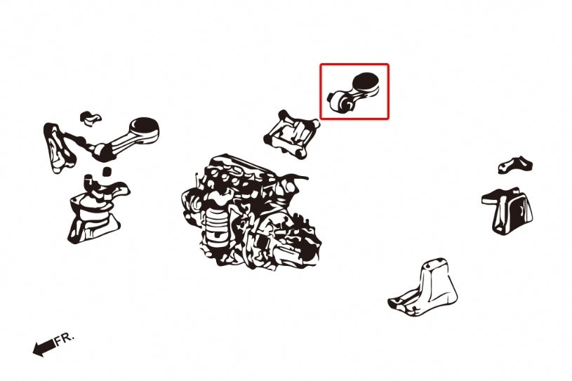 Hardrace Rear Engine Mount