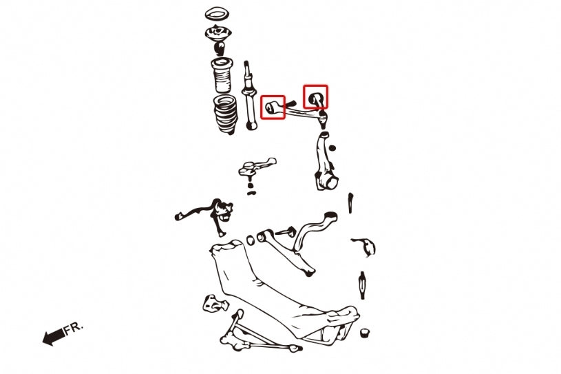 Hardrace Front Upper Arm Bush