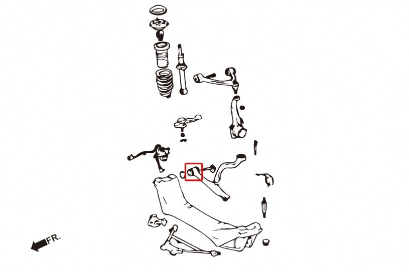 Hardrace Front Lower Arm Bush
