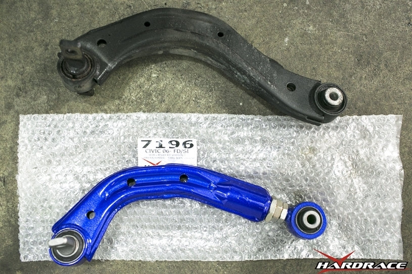 Hardrace Rear Camber Kit Steel Body Rubber