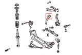 Hardrace Front Tension/Caster Rod Bush
