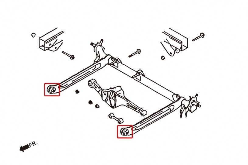 Hardrace Rear Beam Bush