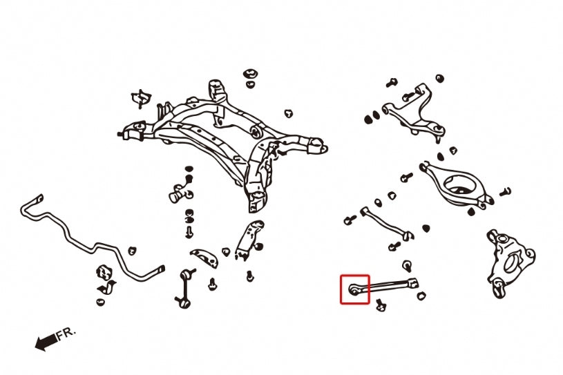 Hardrace Rear Trailing Arm Bush