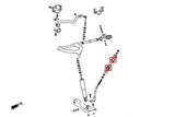 Hardrace Front Tension/Caster Rod Bush