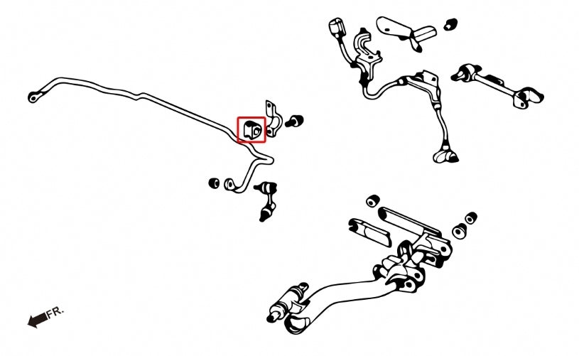 Hardrace 22mm Rear Swaybar Bush