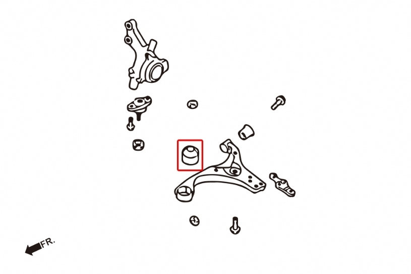 Hardrace Front Lower Arm Bush