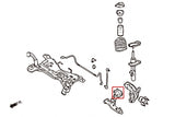 Hardrace Front Lower Arm Bush Rear Side 2Pcs