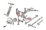 Hardrace Rear Lower Arm Bush Rubber