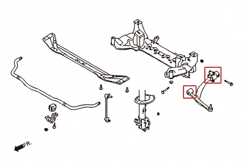 Hardrace Front Lower Arm Bush