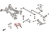Hardrace Rear Traction Rod Rubber
