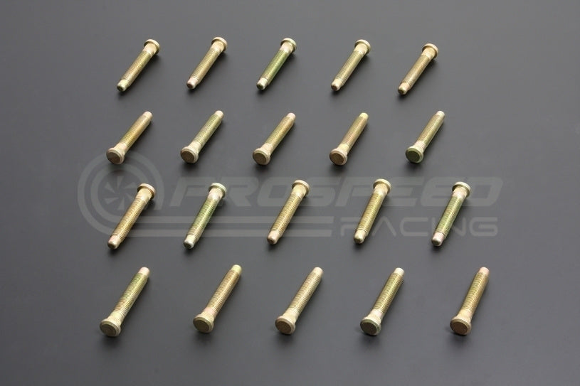 Hardrace Extended Wheel Studs M12x1.5 20Pcs - Honda 7614 | Pro Speed Racing
