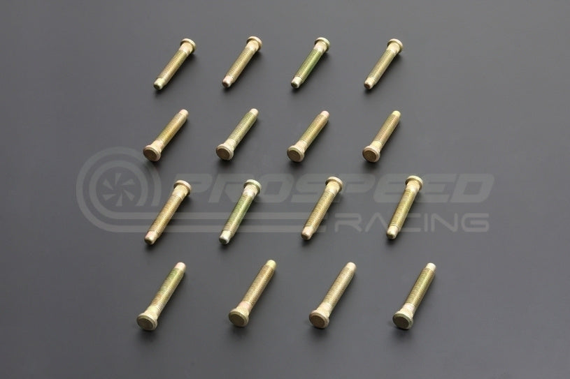 Hardrace Extended Wheel Studs M12x1.5 16Pcs - Honda 7619 | Pro Speed Racing