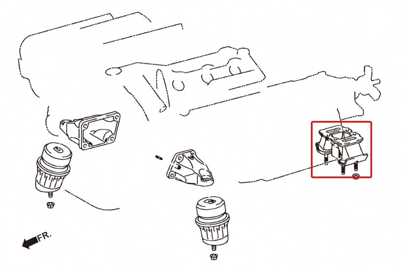 Hardrace Transmission Mount