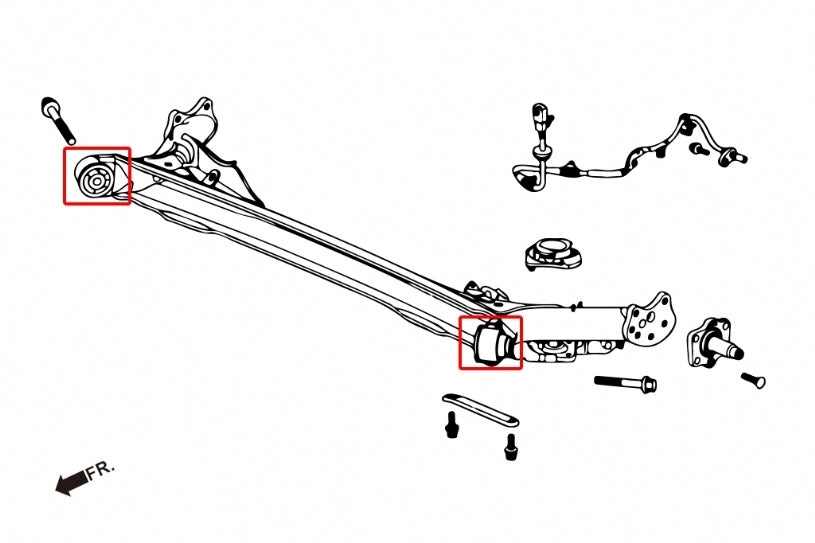 Hardrace Rear Trailing Arm Bush