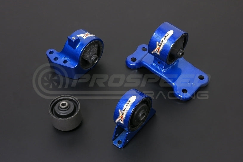Hardrace Hardened Engine Mount 4Pcs Set - Mitsubishi Evo 7-9 5 Speed) 7672 | Pro Speed Racing