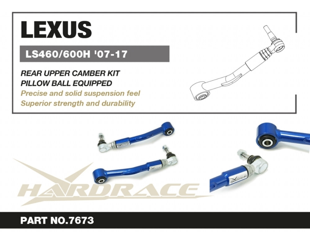 Hardrace Rear Upper Camber Kit w/Pillow Ball