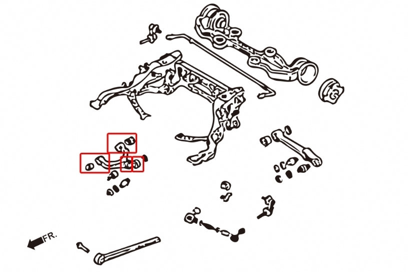 Hardrace Rear Upper Arm Bush