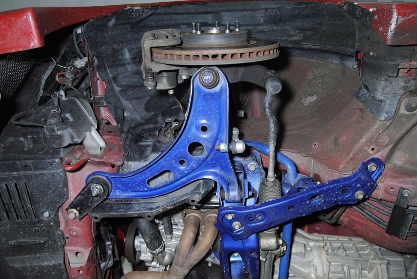 Hardrace Front Lower Control Arms + Sway Bar Endlink Pillowball