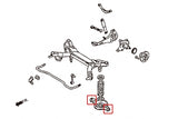 Hardrace Rear Lower Arm Bush