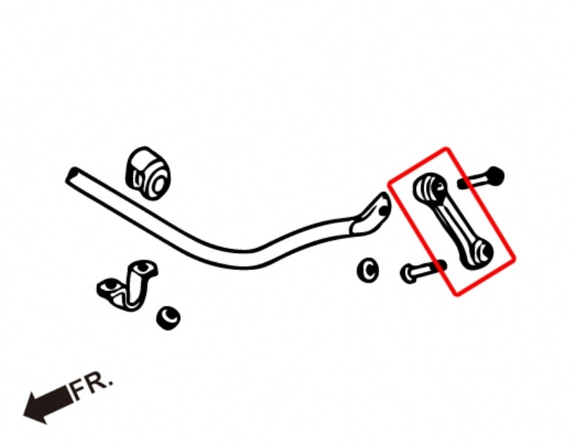 Hardrace Front Reinforced Sway Bar Endlinks