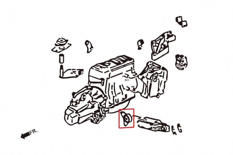 Hardrace Reinforced Mount Bush