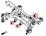 Hardrace Rear Diff Bush