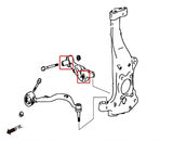 Hardrace Front Lower Straight Arm Bush