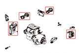 Hardrace Engine Mount 4Pc Set