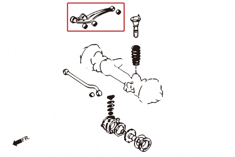 Hardrace Front Lower Arm Bush
