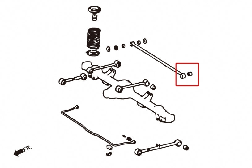 Hardrace Rear Lateral Arm Bush