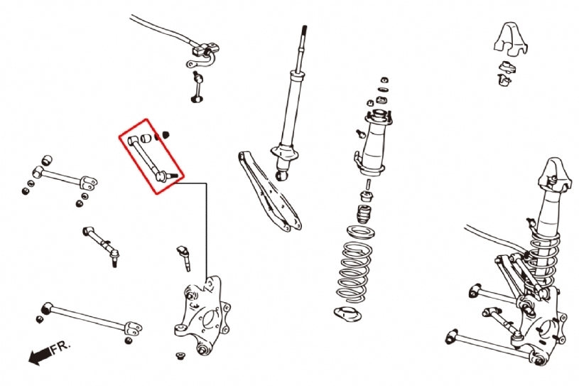 Hardrace Rear Camber Kit