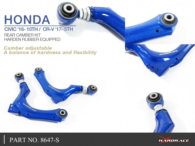 Hardrace Rear Camber Kit Rubber