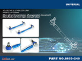 Hardrace Adj Sway Bar Endlink 220-259mm
