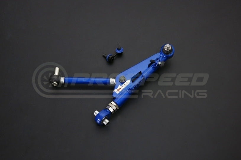 Hardrace 25mm Extended Front Adj Lower Control Arm+Sway Bar Endlink V2 - Nissan 180SX, Silvia S13 86
