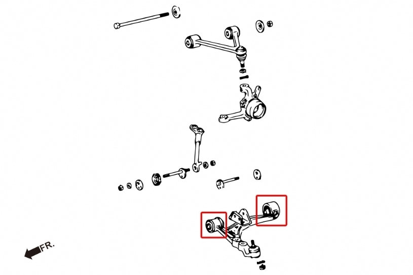Hardrace Front Lower Arm Bush