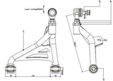 Hardrace Rear Upper Camber Kit