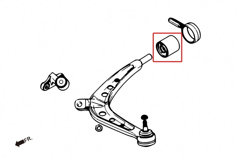 Hardrace Front Lower Arm Bush