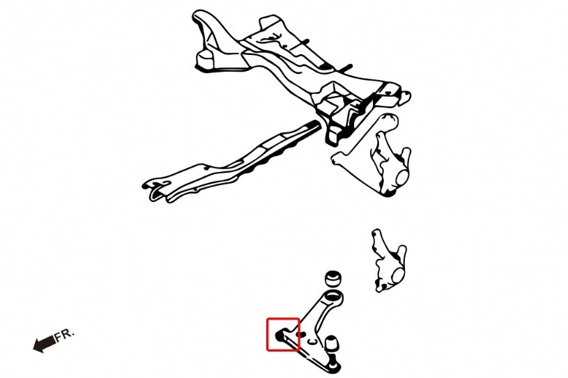 Hardrace Front Lower Arm Bush Front