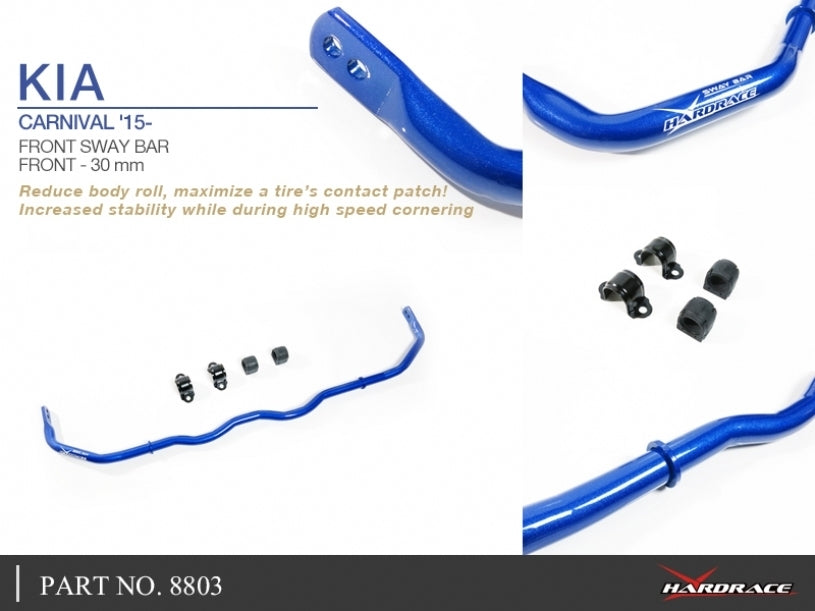 Hardrace 30mm Front Sway Bar
