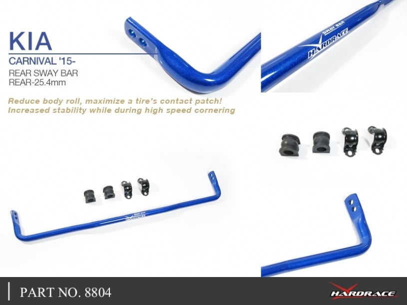 Hardrace 25.4mm Rear Sway Bar