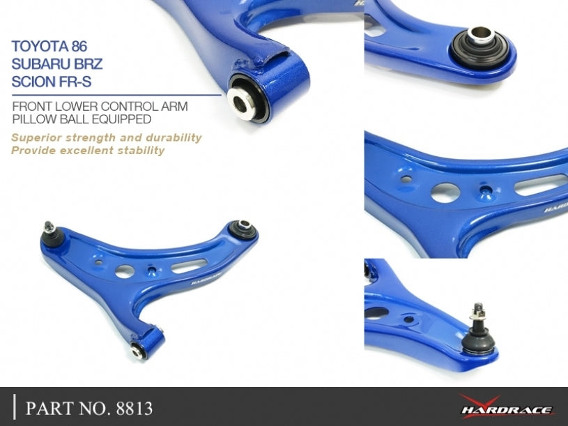 Hardrace Front Lower Control Arms Pillowball