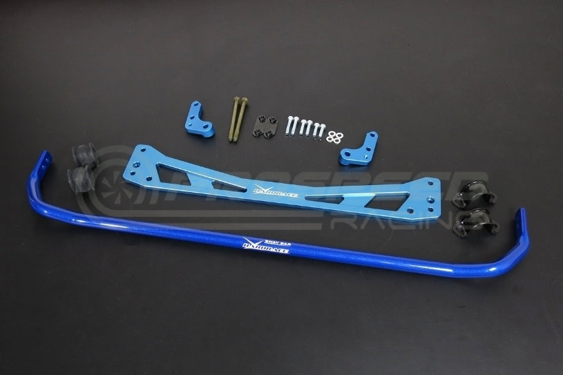 Hardrace 25.4mm Rear Sway Bar + Subframe Brace Set - Honda Civic EK3/4/5/9, EJ6/7/8/9, EM1 8879