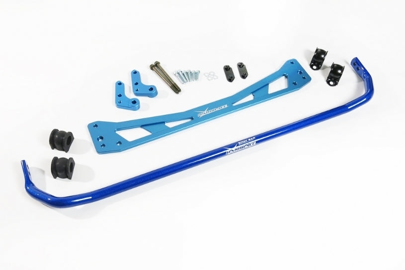 Hardrace 25.4mm Rear Sway Bar + Subframe Brace Set