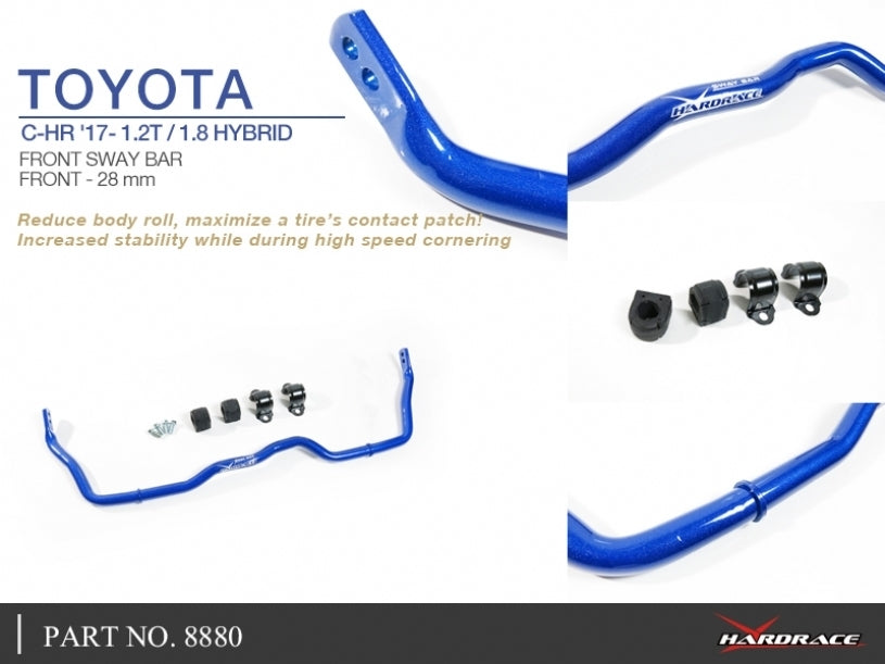 Hardrace 28mm Front Sway Bar