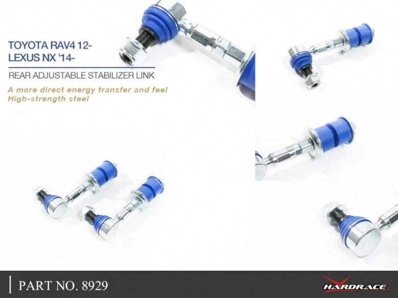 Hardrace Rear Adj Sway Bar Endlink