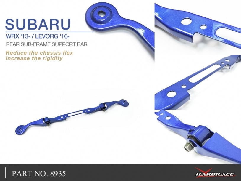 Hardrace Rear Subframe Support Bar 1PC/Set