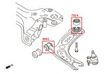Hardrace Front Lower Arm Front Bush