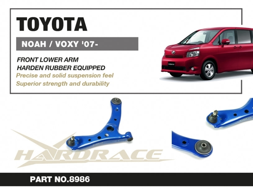Hardrace Front Lower Control Arm w/Rubber Bush
